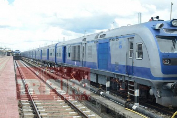 Railway service frequency gets boost before Durga Puja : DEMU Train service, Agartala-Sabroom Railways more connectivity by September, 2019 Railway service frequency gets boost before Durga Puja : DEMU Train service, Agartala-Sabroom Railways more connectivity by September, 2019